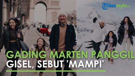 Meski Telah Lama Berpisah Gading Marten Masih Panggil Gisel Dengan