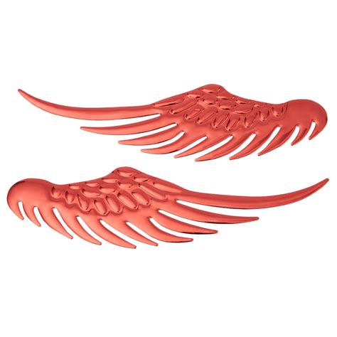 D Dimensional Alloy Metal Car Stickers Angel Hawk Wings Emblem Badge