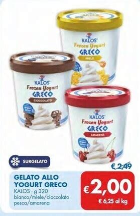 Kalos Gelato Allo Yogurt Greco Offerta Di MD Discount