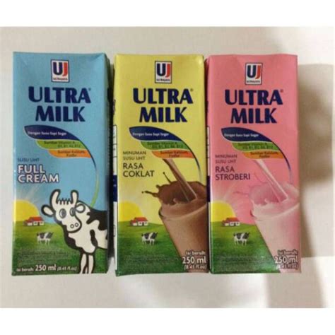 SUSU ULTRA MILK 250 ML COKLAT