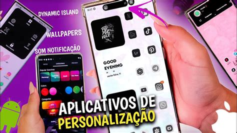 4 APLICATIVOS PARA PERSONALIZAR SEU CELULAR Android E Iphone YouTube