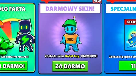 DARMOWY SKIN TERAZ W STUMBLE GUYS YouTube