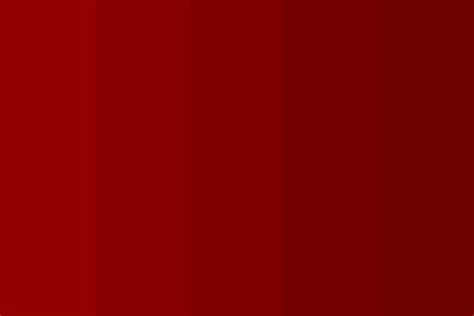 Dark Red To Even More Dark Red Fade Color Palette