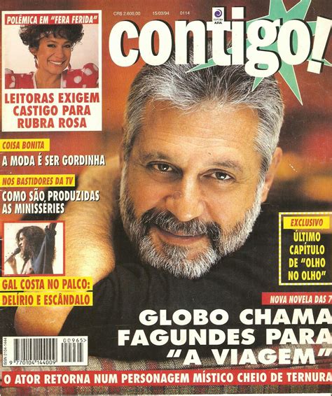 Revista Amiga Novelas A VIAGEM REDE GLOBO 1994