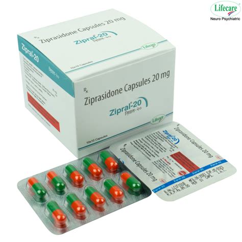 Ziprasidone Capsules 20 Mg Manufacturer Supplier Pcd Franchise