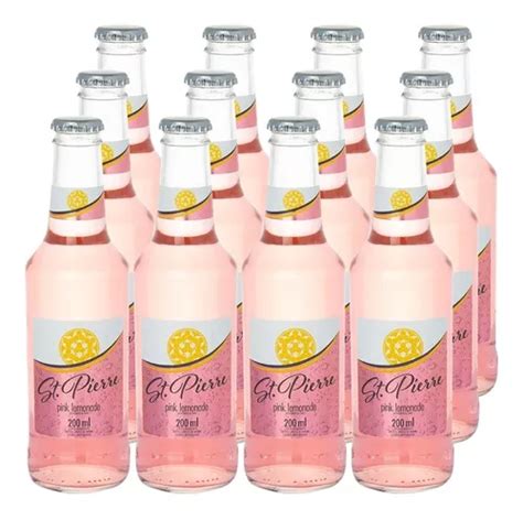 Kit 12 Garrafas Refrigerante Pink Lemonade St Pierre Mercadolivre