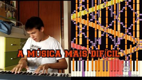 Como Tocar A M Sica Mais Dif Cil No Piano Youtube