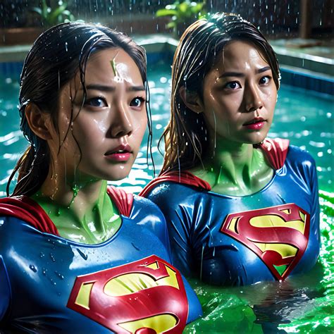 Asian Supergirl Double Trouble By Zsthegeeky On Deviantart