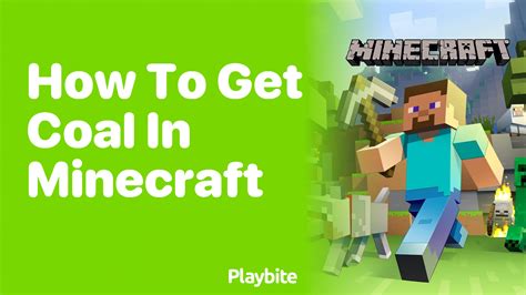 How To Get Coal In Minecraft Playbite