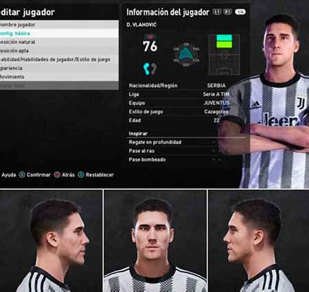 Pes Files Ru On Twitter Pes Face Dusan Vlahovic By