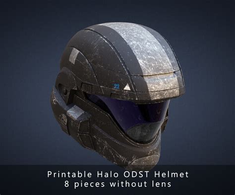 Artstation Printable Halo Odst Helmet 3d Print Model Resources