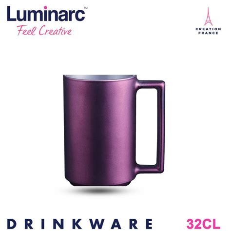 Azay B B Wholesale Luminarc Tempered Ameno Aubergine Mug Cl