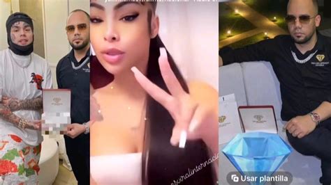 Tekashi Sorprende A Yailin Con Regalo Del Dias Del Amor Y La Amistad