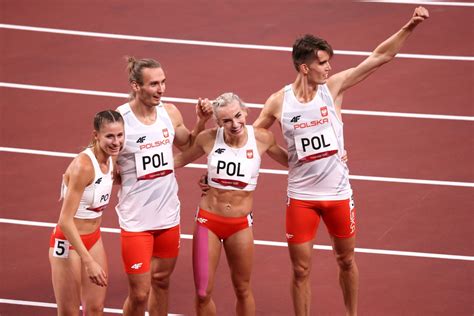 Tokio Polska Sztafeta Mieszana X M Zdoby A Z Oty Medal