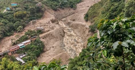 Así Fue La Avalancha En Quetame Revelan Video Del Momento Exacto De La