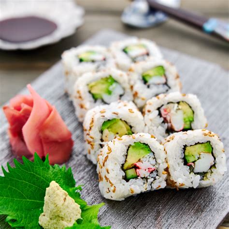 How To Make California Roll Video And Step By Step Photos