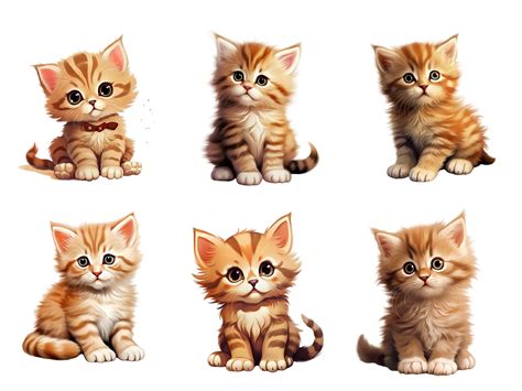 Cute Kitten Clip Art Graphic by Nayem Khan · Creative Fabrica