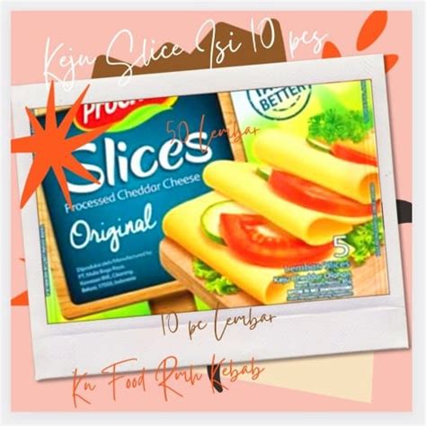 Jual Keju Prochiz Slice Keju Prochis Slice Isi 10 Lembar Shopee