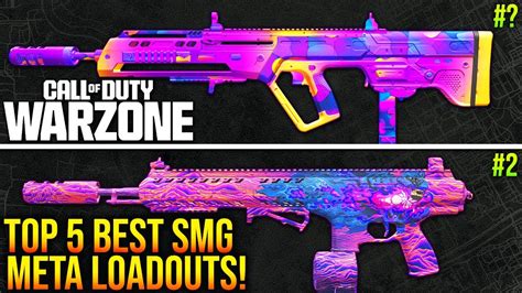 Warzone New Top 5 Best Smg Meta Loadouts After Update Warzone 3 Best