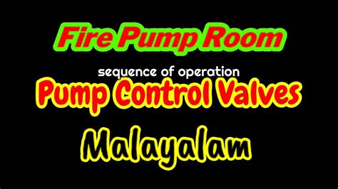 Isolation And Control Valves In A Fire Pump Room A Z Details Fire