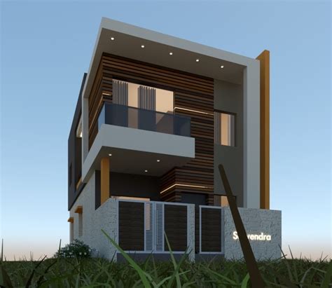 Small House Front Design