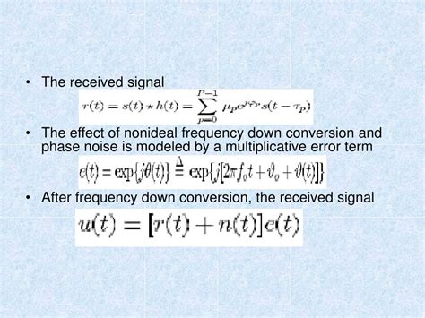 PPT Sensitivity Of MC CDMA Access Scheme To Carrier Phase Noise And