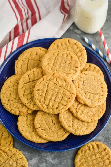 Best Peanut Butter Cookie Recipe - Simple Joy