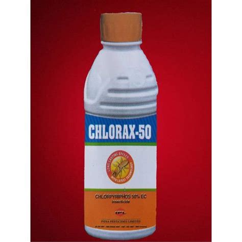 Chlorpyriphos 50 Ec Agricultural Insecticide For Agriculture Packaging Size 1 L At Best