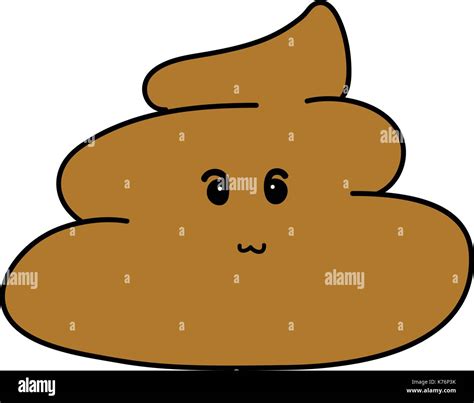 Cute Poop Cartoon Stock Vector Image And Art Alamy