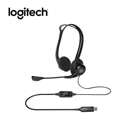 Logitech H370 Usb Computer Headset With Noise Canceling Microphone Audio Microphones On Carousell