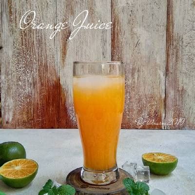 Resep Orange Juice Oleh Puji Winarni Cookpad