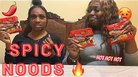 SPICY NOODLE CHALLENGE!!! *EPIC FAIL* - YouTube