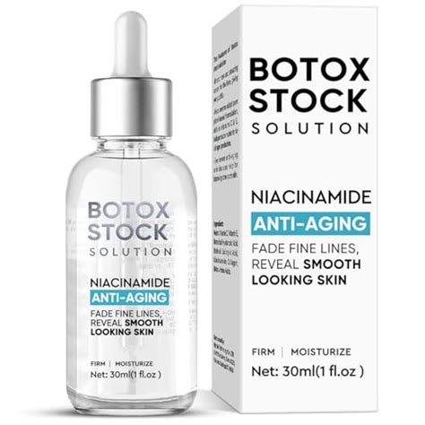 Botox Face Serum Botox Stock Solution Facial Serum With Vitamin C E