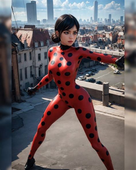 Así se vería Ladybug de Miraculous en la vida real según una IA