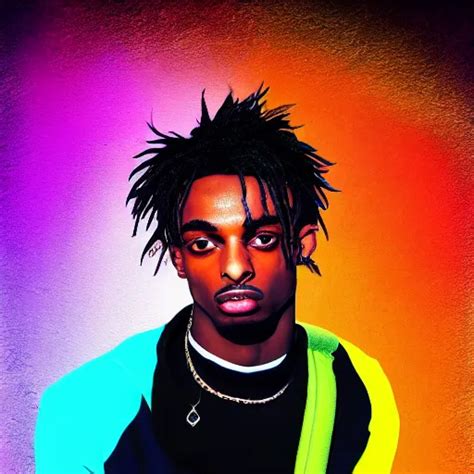 Playboi Carti Photorealistic Detailed Face Full Stable Diffusion