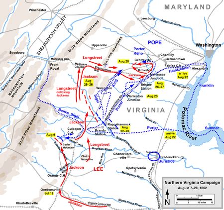 The Civil War Th Blog Jackson S Great Flanking March