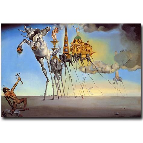 Aliexpress Buy Salvador Dali 5d Diy Diamond Painting Fantasy