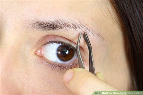 3 Ways To Make Eyebrows Darker WikiHow