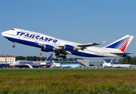 EI XLG Transaero Airlines Boeing 747 446 EI XLG Cn 29899 Flickr