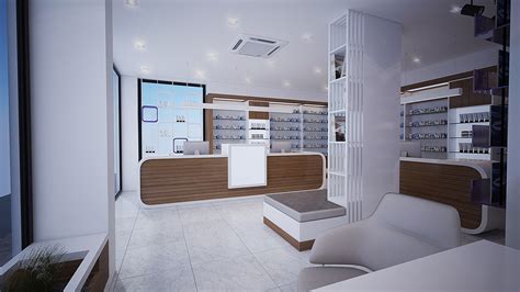 Special Style Pharmacy Interior Design Unique Drugstore Decoration With