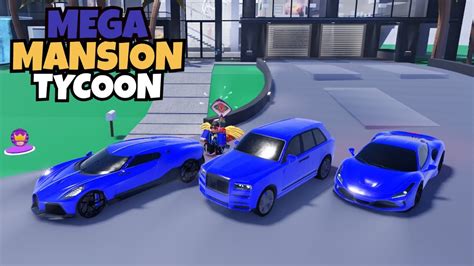 Mega Mansion Tycoon Update New Car Limited In Roblox Youtube