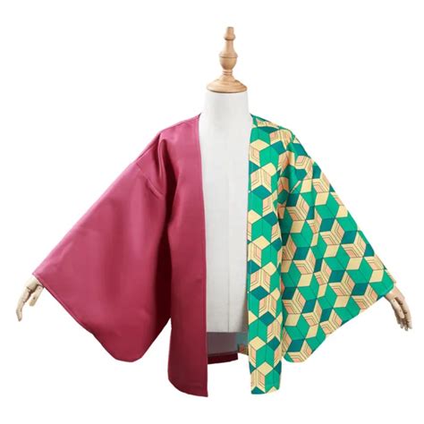 Kid S Demon Slayer Kimetsu No Yaiba Tomioka Giyuu Cosplay Costume Cloak