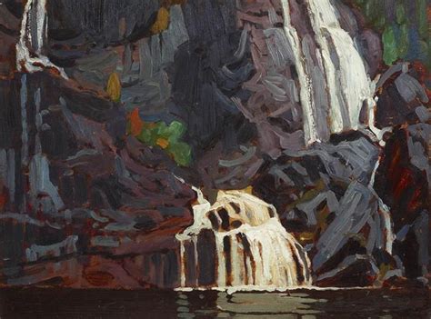 Image Detail For Falls Algoma Canyon By Lawren Harris Tom Thomson