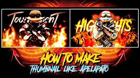 How To Make Thumbnail Like Apelapato Apelapato Jaisa Thumbnail