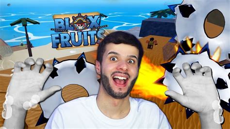 Despertei Minha Fruta Dough No Blox Fruits Youtube