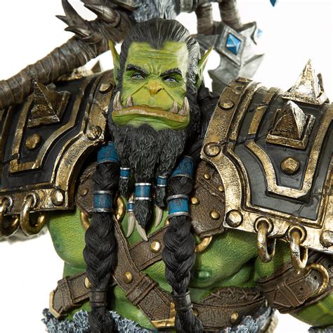 World Of Warcraft Warchief Thrall Premium Statue By Blizzard The