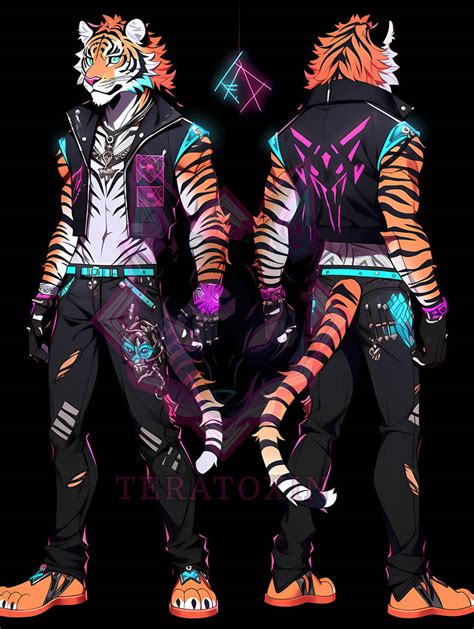 [open 391] Tiger Furry Ai Adopt By Teratoxin On Deviantart