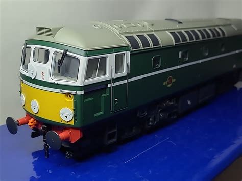 Heljan 26701 O Gauge Class 26 Br Green With Small Yellow Panels Un Numbered Ebay