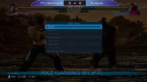 Tekken 7s3 RKZ GAMING By PTL PTL Habib Dmg 10k Vs RJ Akuma Casual