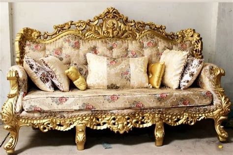 Brown Wooden Maharaja Sofa Set At Rs Piece In Saharanpur Id